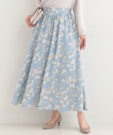 【着丈選べる】アソート柄フレアスカート