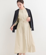 【多機能/S-LL】ウエストタックワンピース