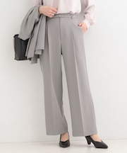 【多機能】ベルト付きワイドパンツ