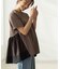 バックギャザーペプラムTシャツ