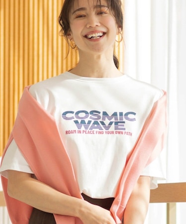 カジュアルプリントTシャツ