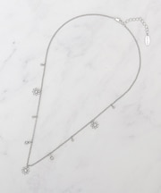 ミニデイジー飛ばしネックレス