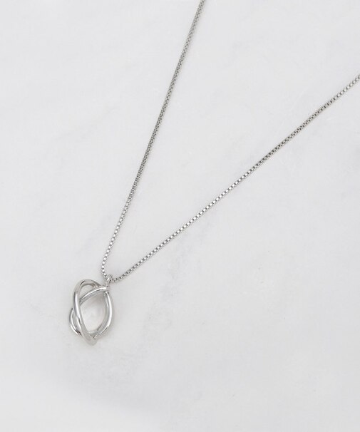 【2WAY】クリアパーツネックレス