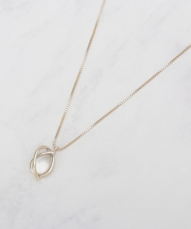 【2WAY】クリアパーツネックレス