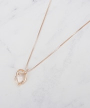 【2WAY】クリアパーツネックレス