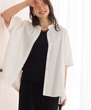 【体系カバー/洗濯機可】インせず着られる デニムライクシャツ