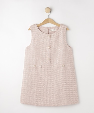 【プチセレ】ツイードジャンパースカート