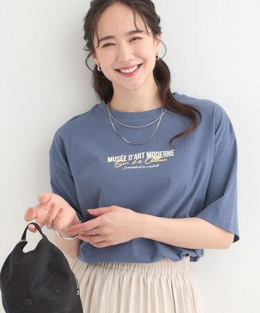 プチプラベーシックプリントTシャツ