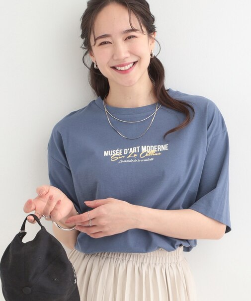 プチプラベーシックプリントTシャツ