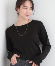 ベーシック テレコクルーネックインナー