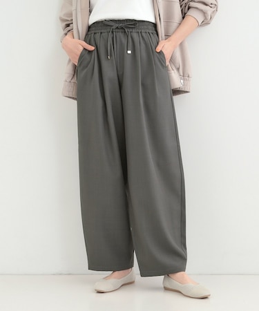 タックバギーカーブパンツ