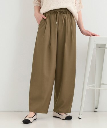 タックバギーカーブパンツ