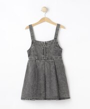 【100-150cm】デニムジップジャンスカ