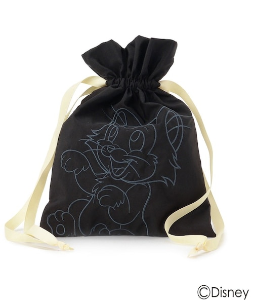 Disney】キャット刺繍巾着｜シューラルーの通販｜&mall（アンドモール