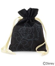 【Disney】キャット刺繍巾着