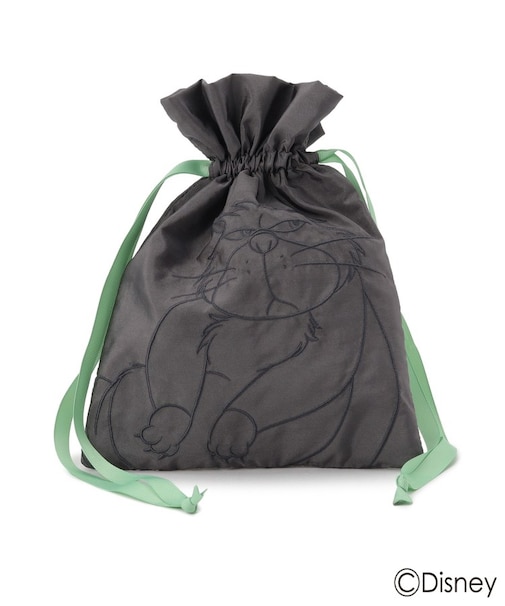 【Disney】キャット刺繍巾着