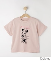 【Disney】フロッキー加工デザインTシャツ