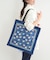 【インド製】スクエアファスナートートバッグ