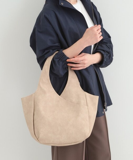 前後ポケットバルーントートバッグ