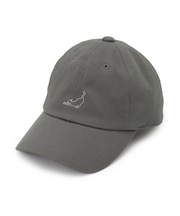 猫シルエット刺繍キャップ