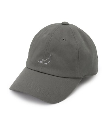 猫シルエット刺繍キャップ