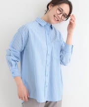 【S-LL】シーズン問わず合わせやすい レギュラーカラーシャツ