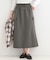 【洗濯機可/S-LL】サイドポケットでこなれ感のある ダンボールカーゴスカート