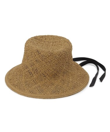 ペーパー編みハット