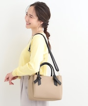 ハンドルリボンデザイントートバッグ