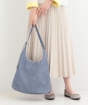 デニム風生地ワンショルダーバッグ