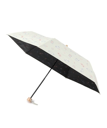 【晴雨兼用】ミニサニーキャット刺繍折りたたみ傘【because】