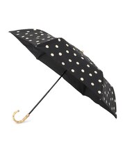 【晴雨兼用】ドット折りたたみ傘【because】