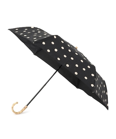 【晴雨兼用】ドット折りたたみ傘【because】