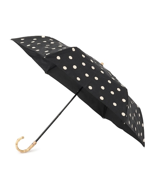【晴雨兼用】ドット折りたたみ傘【because】