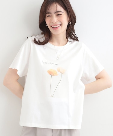 【S-LL/プチプラ/柄が選べる】上品プリントTシャツ