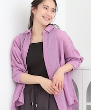 【体型カバー】前後差デザインで即こなれ見え ゆるシルエットシャツ