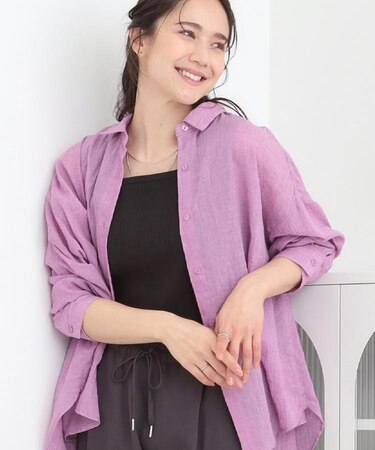 【体型カバー】前後差デザインで即こなれ見え ゆるシルエットシャツ