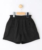 【100-150cm】花柄フリルショートパンツ