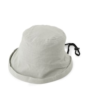 【UV/吸水速乾】つば先UPハット