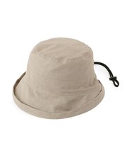 【UV/吸水速乾】つば先UPハット