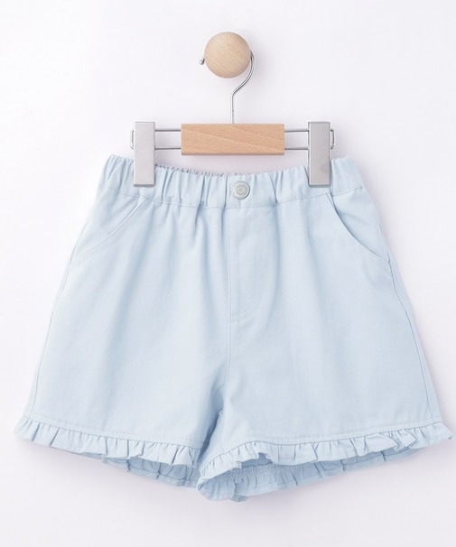 【100-150cm】フリルショートパンツ