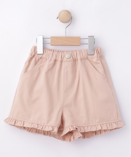 【100-150cm】フリルショートパンツ