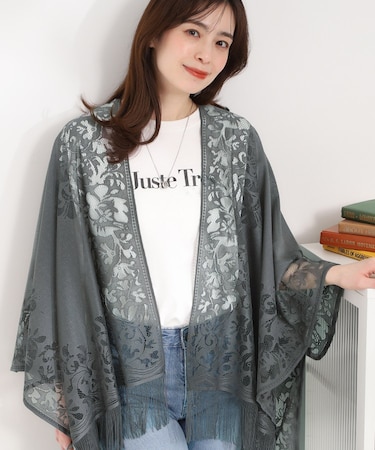 レースポンチョ