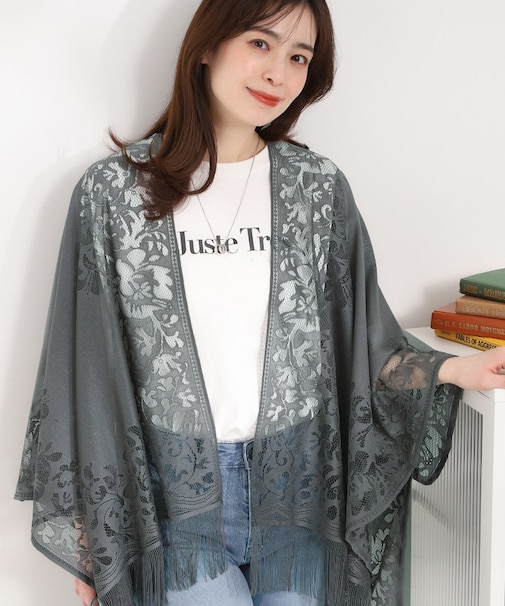 レースポンチョ