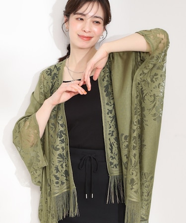 レースポンチョ