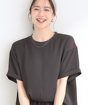 【セットアップ可/ひんやり/UV】さらさらぷるんトップス