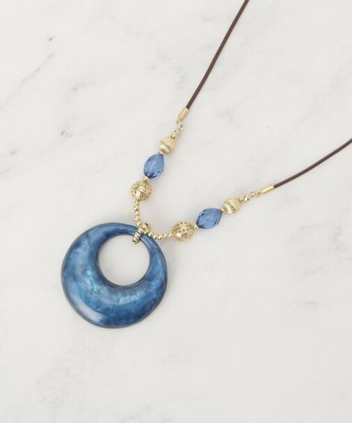 シェルミックスネックレス