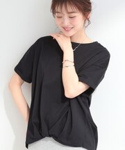 【ひんやり/洗濯機可/S-LL】インしてる風 フロントタックデザインTシャツ