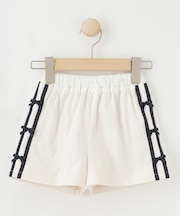 【100-130cm】サイドラインショートパンツ