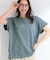 【汗じみ防止/ひんやり/S-LL】インせず着られる 刺繍ロゴTシャツ